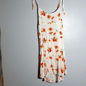 Wild Fable Orange Dress sz Medium spaghetti straps.